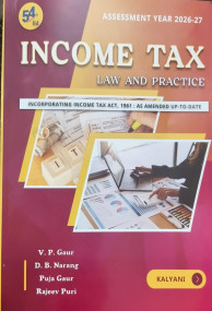 Income Tax Law & Practice (A.I.) Assess. Yr. 2026-27